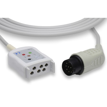 Nihon Kohden Compatible ECG Trunk Cable - 3 / 5 Leads